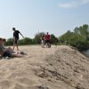 Rast auf dem Emsstrand 