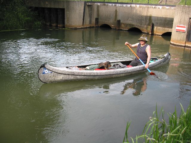 An der Verrohrung